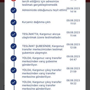 Aras Kargo Kargo Teslimatı Ve Öncesi