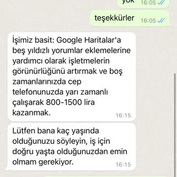 WhatsApp +62 857 Kodlu Numaradan Kişisel Bilgilerim İsteniyor