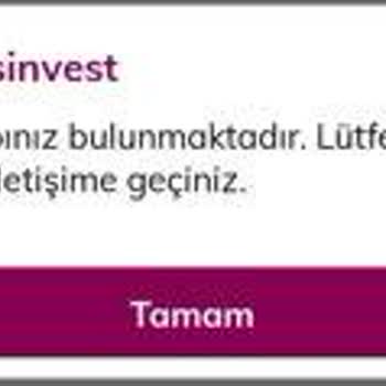 QNB Finansinvest Hesabımda Bloke Sorunu