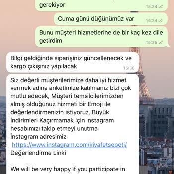 Kıyafet Sepeti Sipariş İptali Ve Müşteri Hizmetleri Sorunu