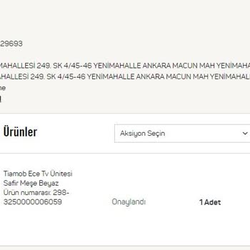 A101 TV Ünitesini Teslim Edemiyor