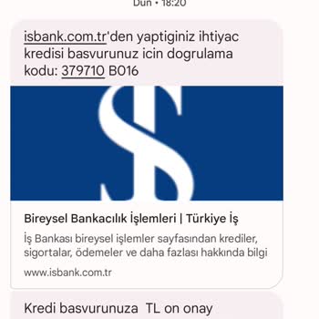 İş Bankası Kredi Ön Onay Verdi, Dönüş Yapmadı