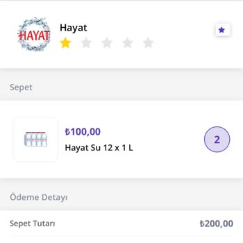 GetirSu Teslim Edilmeyen Siparişi İptal Ederek Yeniden Siparişe Zorlama