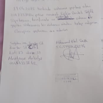 Türkiye Hayat Emeklilik Temsilcileri Hakkım Olan Sözleşmeyi Vermiyor!