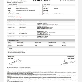 Ege Teknik Servis Garanti Verdiği Ürünü Değişimi Yapmıyor