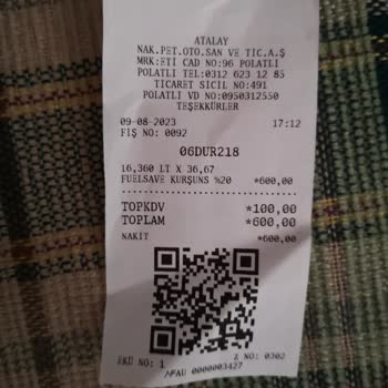 Shell Kampanya Kodunun Fişte Yer Almaması