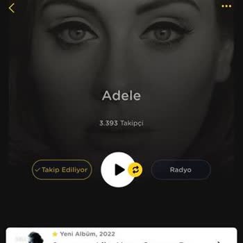 Fizy Adele'nin Sanatçı Profili Yanlış