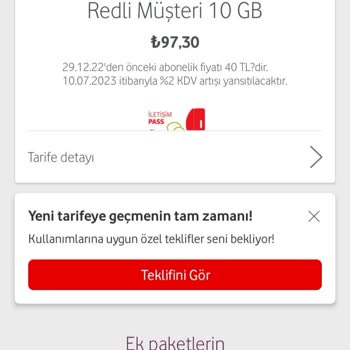 Vodafone Usulsüzce Fazladan Para Ödetiyor