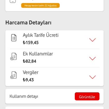 Vodafone Usulsüzce Fazladan Para Ödetiyor
