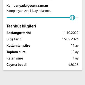 Vodafone Taahhüt Ayı Eksik Ve Yüksek Fiyatlı Paketler