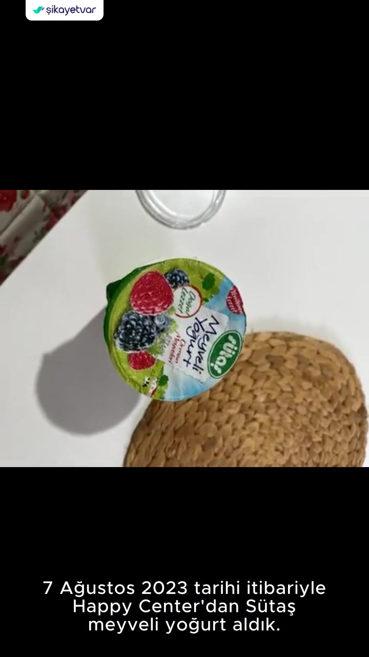 Sütaş Meyveli Yoğurt Küflü! videonun kapak resmi