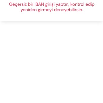 Milli Piyango IBAN Ekleme Hatası