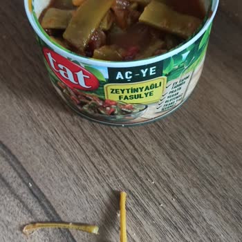 Tat Gıda Tat Marka Aç Ye Zeytinyağlı Taze Fasulye