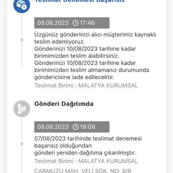 MNG Kargo Ürünü Teslim Etmedi