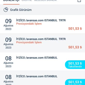 Avansas.com Sitesinde Fazladan Ödeme Çektiler.