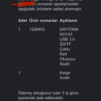 Media Markt Usulsüz Ürün İptali.