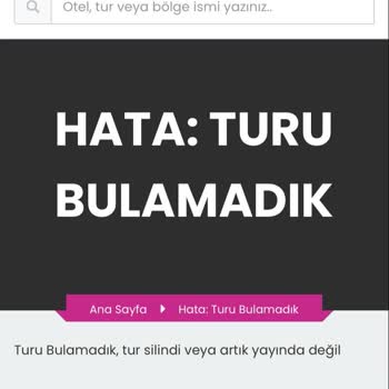 Tatil Yıldızı Turizm Sorun Yaşama
