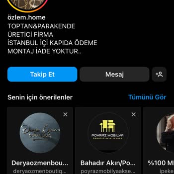 Ozlem.home2 (Instagram) Cam Sehpa Takımı Farkı ve İlgisizlik