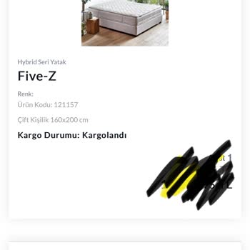 Yataş YTS457792 Numaralı Siparişim Hakkında Bilgi