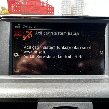 BMW Acil Çağrı Sistem Hatası