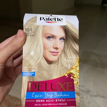 Palette Deluxe Saç Boyası Saç Derimi Yaktı!