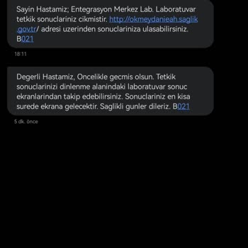 Prof. Dr. Cemil Taşçıoğlu Şehir Hastanesi Sürekli SMS'ten Mesaj Atılıyor