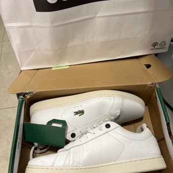 Occasion Lacoste Ayakkabı Tabanda Renk Değişimi, Sararma