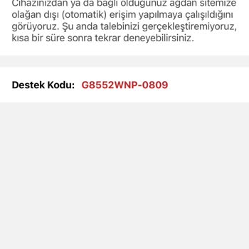 Sahibinden Uygulamaya Erişemiyorum Olmayan Bir Hatayı Veriyor