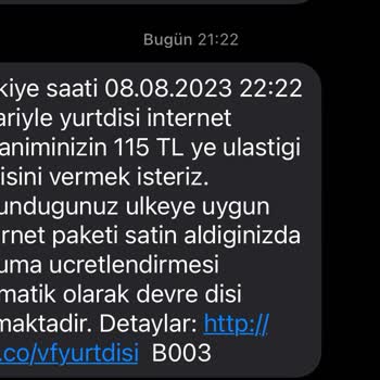 Vodafonetr Yurt Dışı Haksız Kazanç
