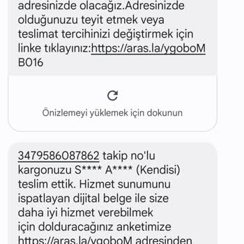 Evde Olmadığım Ve Aranmadığım Halde Aras Kargo Dışarı Kargomu Bıraktı