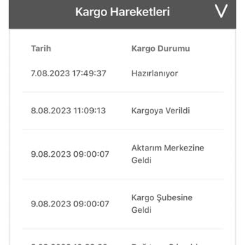 Bir Günde Kargo , Devir Ulaşılmıyor Diyor