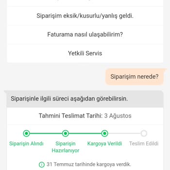 Trendyol Express Ürünlerim 10 Gündür Yok