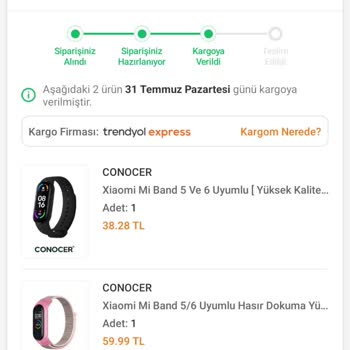 Trendyol Express Ürünlerim 10 Gündür Yok