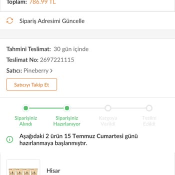 Trendyol 1 Ay Ürünü Göndermedi Aynı Fiyata Şimdi Aynı Ürünü Alamıyorum