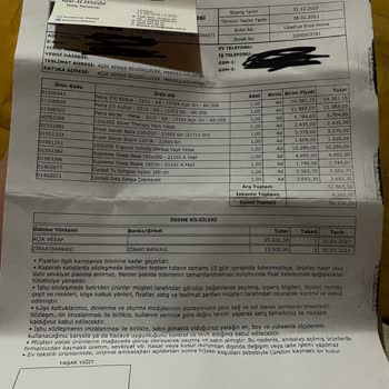 Enza Home 8 Aylık Sevkiyat Gecikmesi