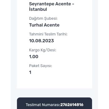 Sürat Kargo İkitelli Şubesi Ulaşılamama Ve Kargo Sorunsalı!