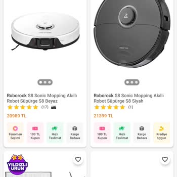 Comfor Roborock S7 Yerine S8 Geldi