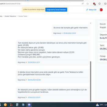 Comnet 4 Gündür Sorun