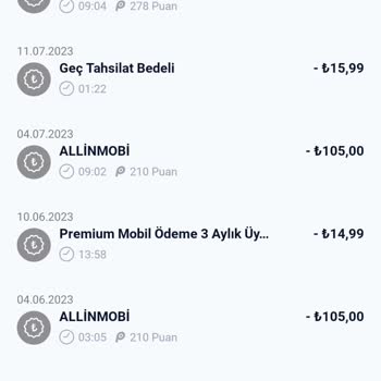 Turkcell Onaysız Allinmobi Üyelik Yapmışlar