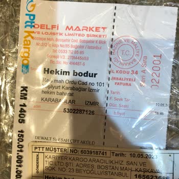 Delfi Market Lojistik Pazarlama Sahte Ürün Göndermişler Mağdurum