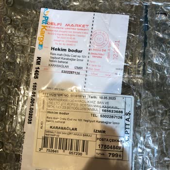 Delfi Market Lojistik Pazarlama Sahte Ürün Göndermişler Mağdurum