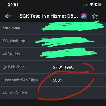 SGK Prim Günlerimi Siliyor