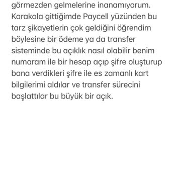 Paycell İlgili Yardım İstiyorum