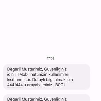 Türk Telekom Hat Kısıtlama Bimcell Kısıtlama