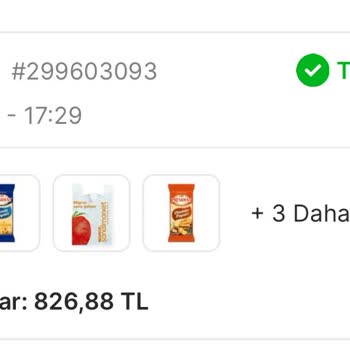 Migros Sanal Market Teslim Etmediği Siparişi Teslim Gösteriyor