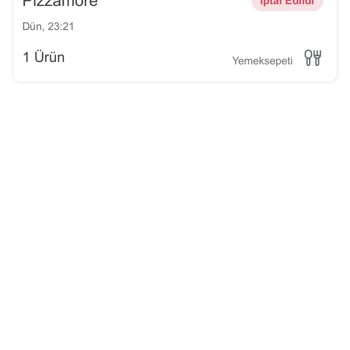 Yemeksepeti Siparişin Vaktinde Gelmemesi
