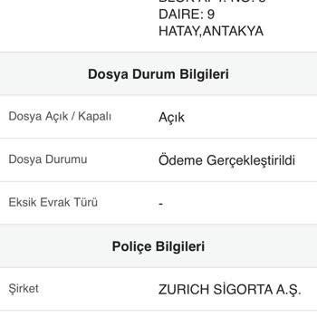 DASK Hasar Ödemesi Yapmıyor