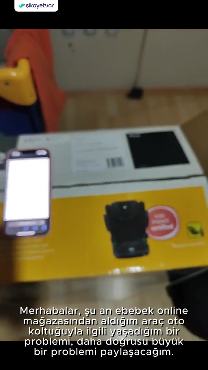 Ebebek  Joie Marka Oto Koltuğu Tanıtımla Alakasız videonun kapak resmi