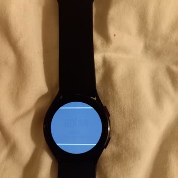 Samsung Galaxy Watch 4 AMOLED Ekran Yanığı