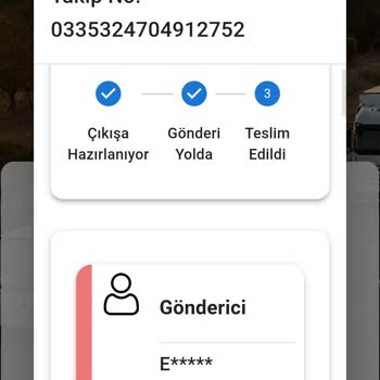 Dinçer Lojistik Siparişimi Dağıtıma Çıkarmıyor